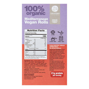 Tofutown Organic Mediterranean Rolls 200g