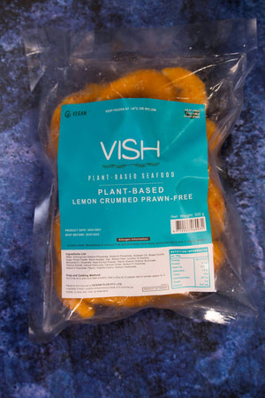 Vish Lemon Crumbed Prawns 500g (cold)