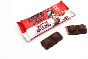 LoveRaw Cream Wafer Bars - Original 43g