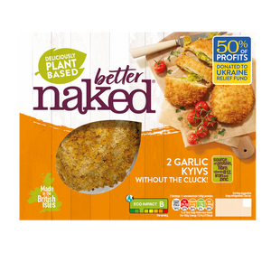 Better Naked ‘No Cluck’ Garlic Chicken Kiev 280g (cold)