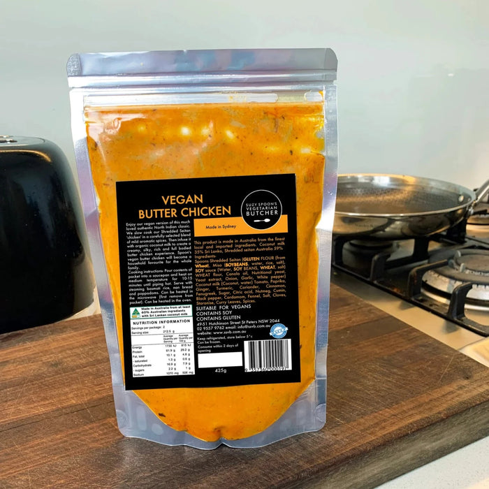 Suzy Spoons Vegan Butter Chicken 425g (cold)