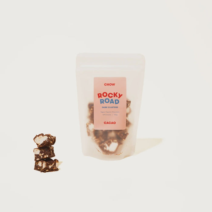 Chow Cacao Chocolate Chunks - Rocky Road Dark 150g
