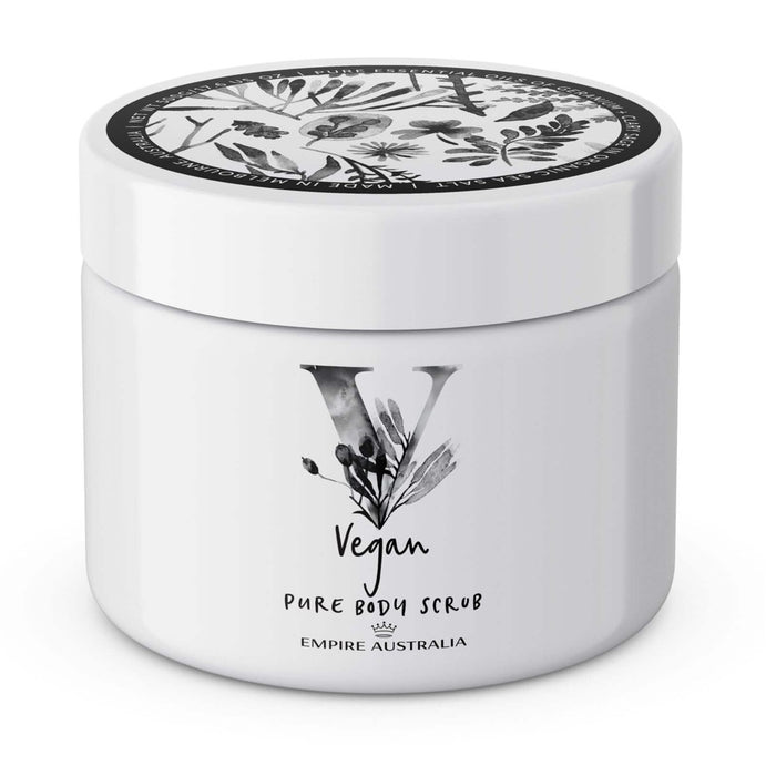 Empire Vegan Body Scrub - Geranium & Clary Sage 500g