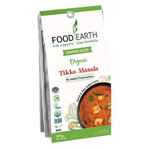 Food Earth Organic Simmer Sauce - Tikka Masala 300g