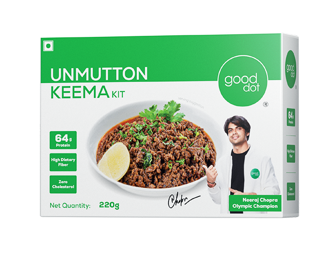 Gooddot Unmutton Keema Curry Meal Kit 220g