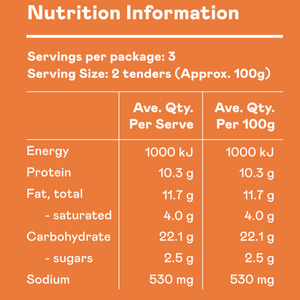 Plantein Sweet Chilli Tenders 300g (cold)