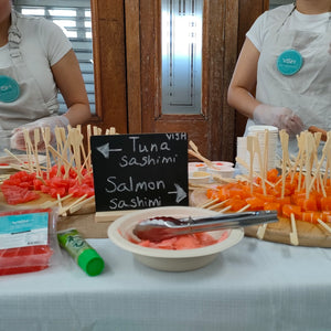 Vish Salmon-free Sashimi 230g (cold)