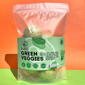 Green Gourmet Love Buns - Green Veggies 390g (cold)