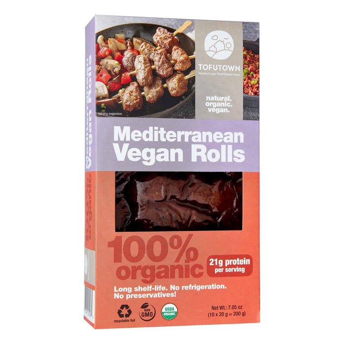 Tofutown Organic Mediterranean Rolls 200g