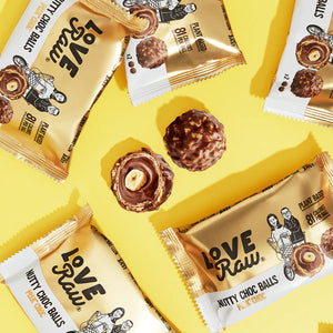 LoveRaw Milk Choc Nutty Choc Balls (2pk)
