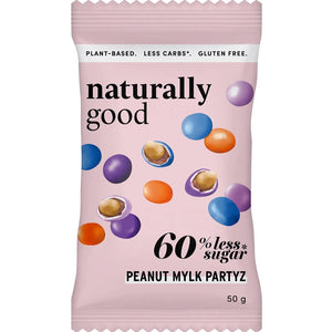 Naturally Good 60% Less Sugar - Peanut Mylk Partyz 50g