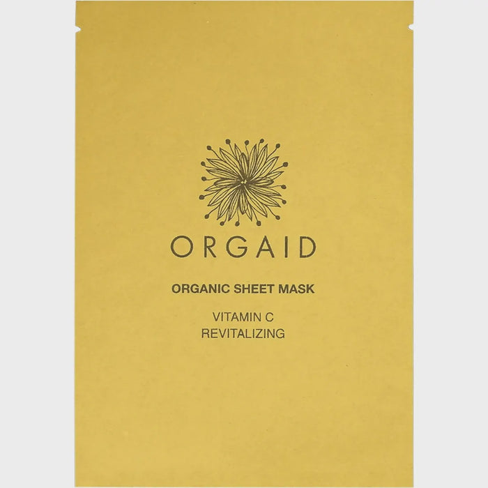 ORGAID Organic Vitamin C & Revitalizing Sheet Mask