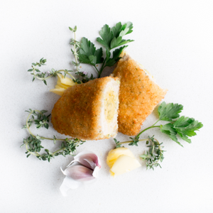Plantein Garlic Chicken Kiev 300g (cold)