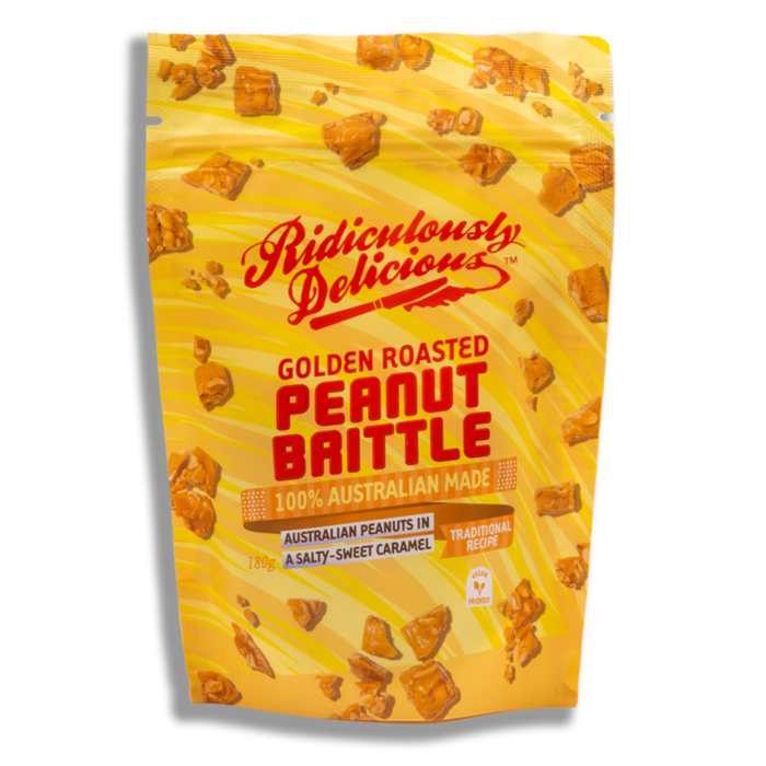 Ridiculously Delicious Peanut Brittle 180g