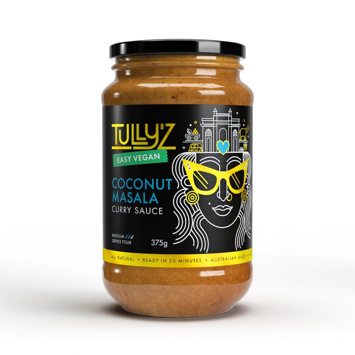 Tully'z Coconut Masala Curry Sauce 375g
