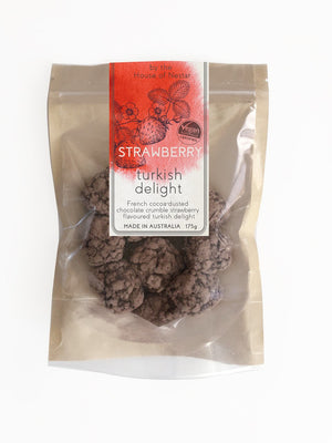Nestar Chocolate Coated Turkish Delight - Strawberry 175g