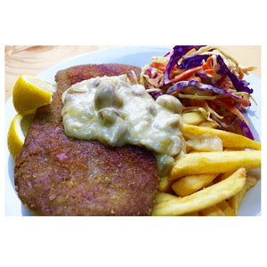 Suzy Spoons Crumbed Schnitzel 2pk 420g (cold)