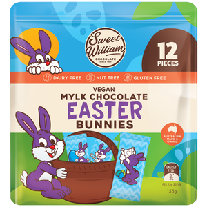 Sweet William Mylk Easter Bunny Multipack 155g (cold)