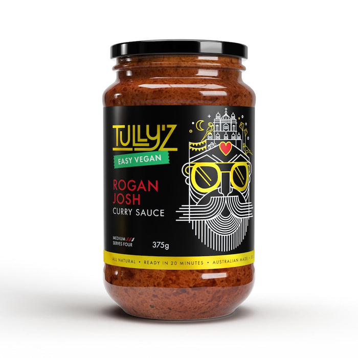 Tully'z Rogan Josh Curry Sauce 375g