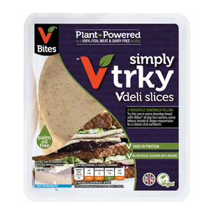 Vbites Turkey Style Slices 100g (cold)