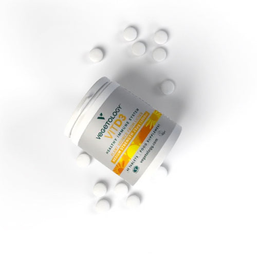 Vegetology Vitashine Vegan Vitamin D3 Tablets 1000iu