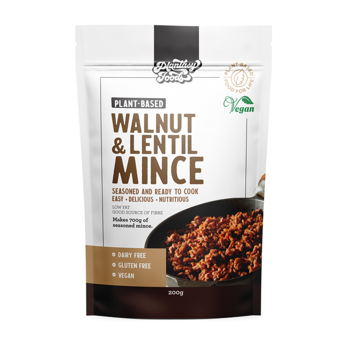 Plantasy Gluten-free Walnut & Lentil Mince 200g