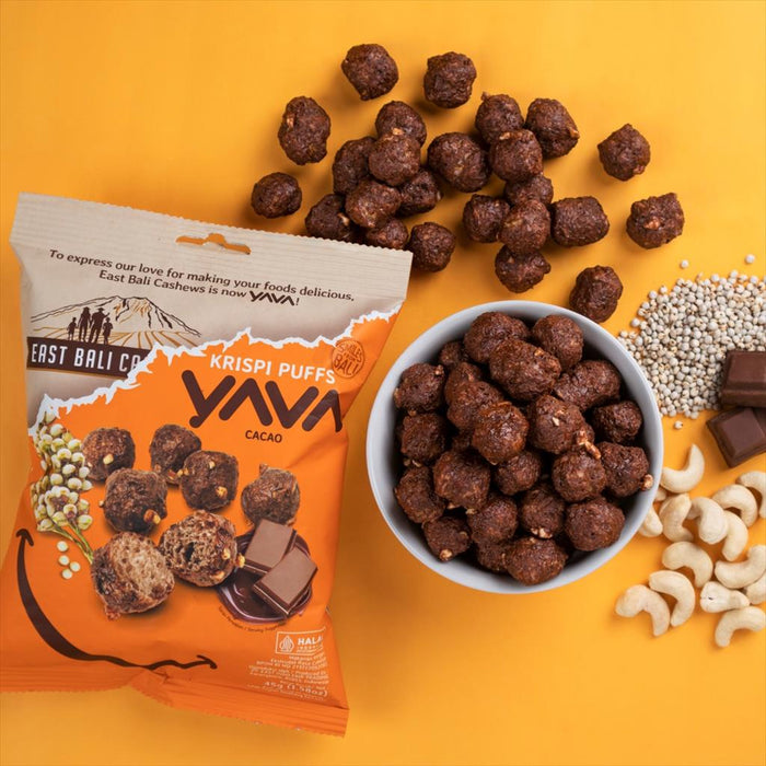 Yava Krispi Puffs - Cacao 45g