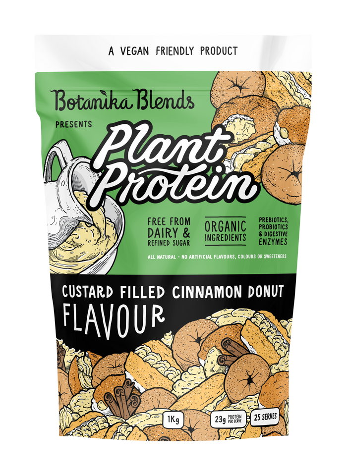 Botanika Blends Plant Protein - Custard Filled Cinnamon Donut 1kg