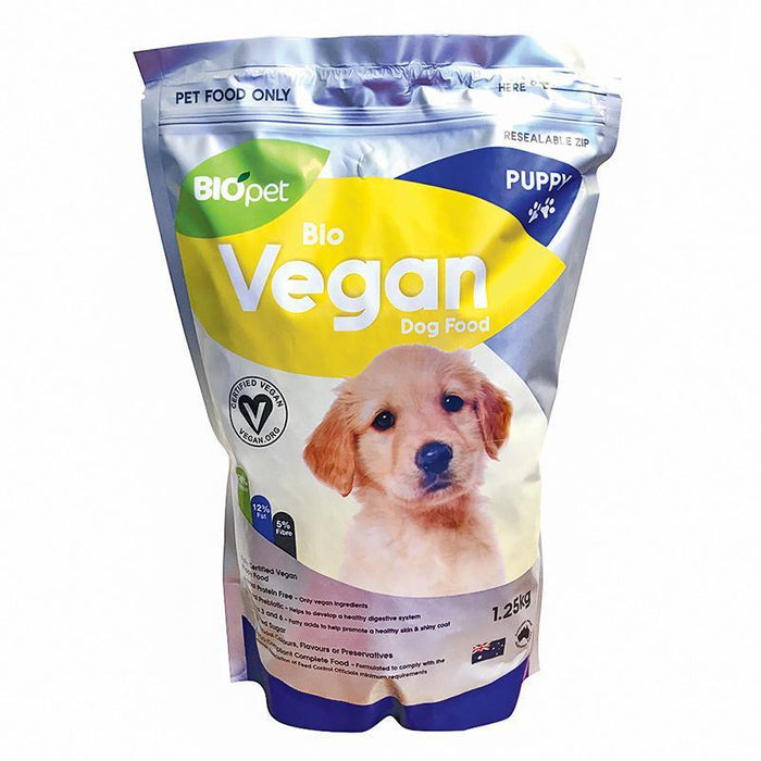 Biopet Vegan Puppy Kibble 1.25kg