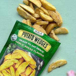 DJ&A Potato Wedges - Garlic Bread 100g