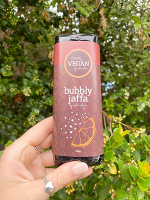 Totally Vegan By Charlie Bubble Jaffa Chocolate Bar 105g