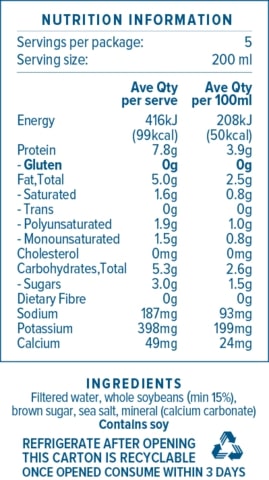 Happy Soy Boy Soy Milk 1L