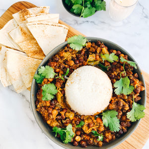 Gut Happy Foods - Spiced Capsicum Kala Channa 750g (cold)