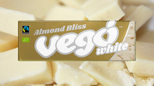 Vego Almond Bliss White Chocolate Bar 50g