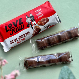 LoveRaw Cream Wafer Bars - Original 43g