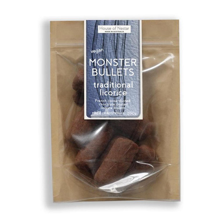 Nestar Monster Chocolate Licorice Bullets 200g