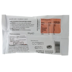 Just Wholefoods Jelly - Strawberry