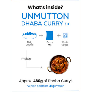 Gooddot Unmutton Dhaba Curry Meal Kit 520g